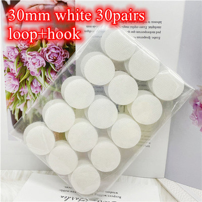 Dots Kleebisliim 10/15/20/25/30mm konksussilmus teip ketasmündi isekleepuv kinnitusteip DIY käsitsi valmistatud must valge tugev liim