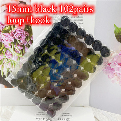 Dots Kleebisliim 10/15/20/25/30mm konksussilmus teip ketasmündi isekleepuv kinnitusteip DIY käsitsi valmistatud must valge tugev liim