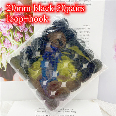 Dots Kleebisliim 10/15/20/25/30mm konksussilmus teip ketasmündi isekleepuv kinnitusteip DIY käsitsi valmistatud must valge tugev liim