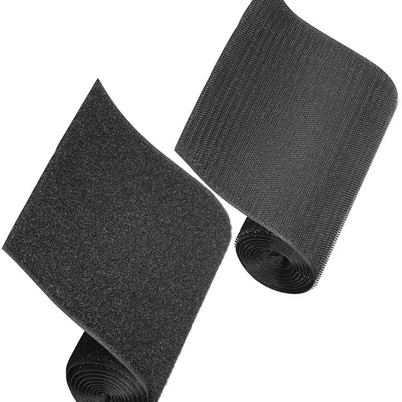 150 mm laiusega õmble konksu ja silmusega mittekleepuv kinnitusteip Nailonkangast konksussilmusteip Must valge võluteibi kleebis 1 m/paar