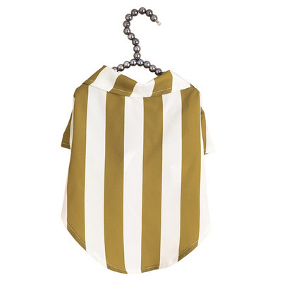 Classic Stripe Puppy Dog Veste T krekls Vasaras mājdzīvnieku apģērbi maziem suņiem Čivavas Jorkšīras krekli talismani Apģērbs Kaķu apģērbs