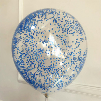 10gab 12 collu caurspīdīgi burbuļbaloni, kas biezina kāzu rotājumus dzimšanas dienas svinību izstrādājumi, gadadiena