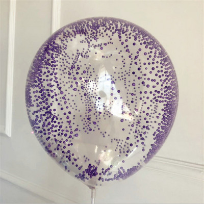 10gab 12 collu caurspīdīgi burbuļbaloni, kas biezina kāzu rotājumus dzimšanas dienas svinību izstrādājumi, gadadiena