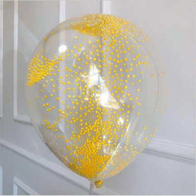 10gab 12 collu caurspīdīgi burbuļbaloni, kas biezina kāzu rotājumus dzimšanas dienas svinību izstrādājumi, gadadiena