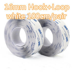 1 metru/perechi Bandă de fixare cu cârlig și buclă puternică, autocolantă, autocolantă din nailon cu adeziv pentru bricolaj 20/25/30/38/50mm