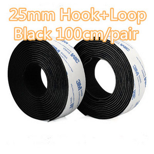 1 metru/perechi Bandă de fixare cu cârlig și buclă puternică, autocolantă, autocolantă din nailon cu adeziv pentru bricolaj 20/25/30/38/50mm
