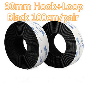 1 metru/perechi Bandă de fixare cu cârlig și buclă puternică, autocolantă, autocolantă din nailon cu adeziv pentru bricolaj 20/25/30/38/50mm
