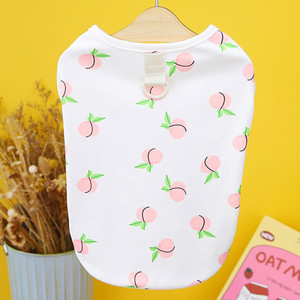 Lillelised koerakapuutsid Vest Lemmiklooma suveriided Pullover Koera Tsärk Riietus Varrukateta dressipluus Vestid Väikestele Koertele Chihuahua XXL