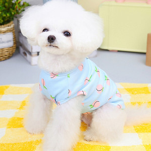 Lillelised koerakapuutsid Vest Lemmiklooma suveriided Pullover Koera Tsärk Riietus Varrukateta dressipluus Vestid Väikestele Koertele Chihuahua XXL