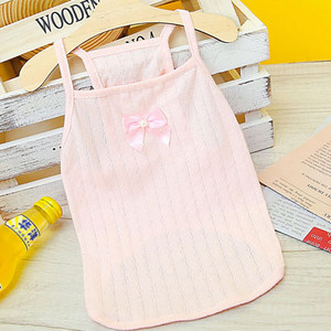 Lillelised koerakapuutsid Vest Lemmiklooma suveriided Pullover Koera Tsärk Riietus Varrukateta dressipluus Vestid Väikestele Koertele Chihuahua XXL