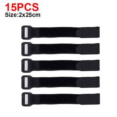 15 tk Isekleepuvad kaablisidemed 2 cm laiused tagumised pandla rihmad Nailonist kaablisidemed kinnitusteibid Isekleepuvad konksussilmusteibid