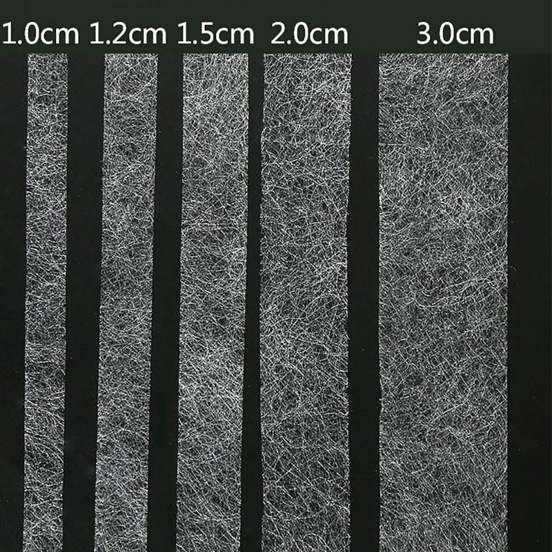 60M Kahepoolne lausriidest vaheriide kleeplint, triikimine alläärel teibi serval, lühendada paranduspüksid mütside jaoks riided isetegemise õmblustööriist