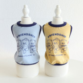 Kis kutya mellény Nyári tavaszi kisállat divat ing macska aranyos rajzfilm pulóver kiskutya puha tervezői ruhák chihuahua uszkár Yorkshire