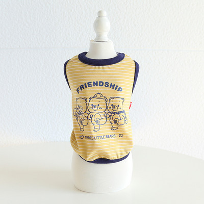 Kis kutya mellény Nyári tavaszi kisállat divat ing macska aranyos rajzfilm pulóver kiskutya puha tervezői ruhák chihuahua uszkár Yorkshire