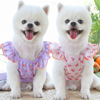 Ρούχα για σκύλους που αναπνέουν για μικρά σκυλιά Chihuahua γιλέκο καλοκαιρινό T-Shirts για σκύλους για κατοικίδια Shih Tzu Φόρεμα για κουτάβι γάτα Teddy Yorkie Pug Ρούχα