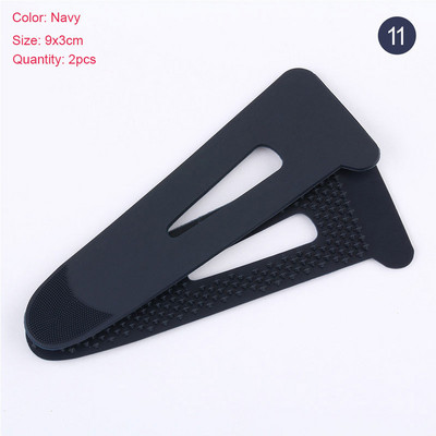 2 τμχ Ρούχα με βρόχο μανίκι PVC με βρόχο μανσέτας γάντζος επιφανειακός γάντζος βρόχος με θηλιά έγχυσης ταινία στερέωσης για αξεσουάρ ραπτικής χειροτεχνίας DIY