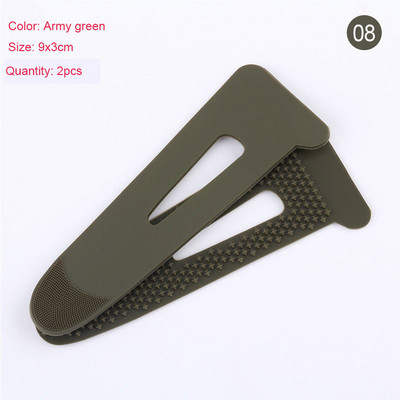 2 τμχ Ρούχα με βρόχο μανίκι PVC με βρόχο μανσέτας γάντζος επιφανειακός γάντζος βρόχος με θηλιά έγχυσης ταινία στερέωσης για αξεσουάρ ραπτικής χειροτεχνίας DIY