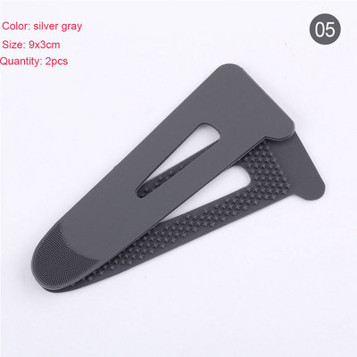 2 τμχ Ρούχα με βρόχο μανίκι PVC με βρόχο μανσέτας γάντζος επιφανειακός γάντζος βρόχος με θηλιά έγχυσης ταινία στερέωσης για αξεσουάρ ραπτικής χειροτεχνίας DIY