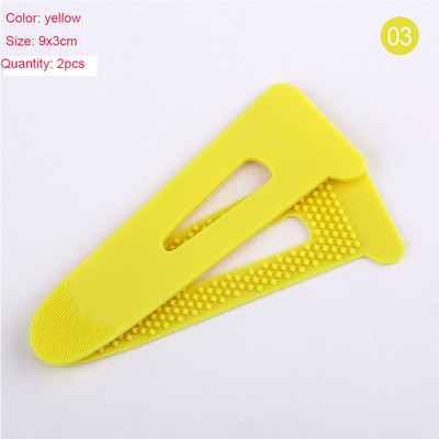 2 τμχ Ρούχα με βρόχο μανίκι PVC με βρόχο μανσέτας γάντζος επιφανειακός γάντζος βρόχος με θηλιά έγχυσης ταινία στερέωσης για αξεσουάρ ραπτικής χειροτεχνίας DIY