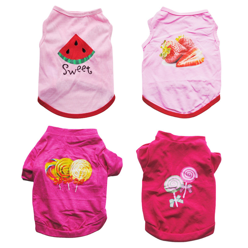 Védi a bőrt Szép kisállat kutyák macskák póló ruhák bő nyakú ruha, imádnivaló otthoni viselethez Kiskutya macska jelmez kabát Bulldog Chihuah