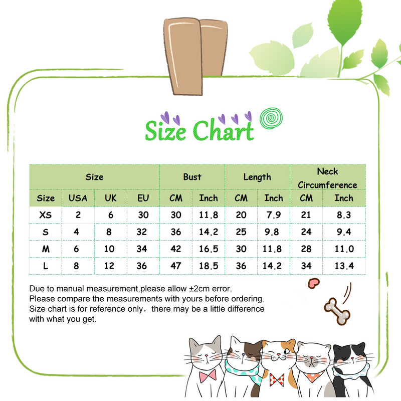 Védi a bőrt Szép kisállat kutyák macskák póló ruhák bő nyakú ruha, imádnivaló otthoni viselethez Kiskutya macska jelmez kabát Bulldog Chihuah