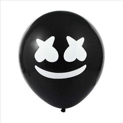 20db Marshmellow tematikus party dekoráció DJ vattacukor 12 hüvelykes latex léggömb Gyermek party dekorációs léggömb