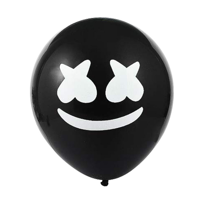 20db Marshmellow tematikus party dekoráció DJ vattacukor 12 hüvelykes latex léggömb Gyermek party dekorációs léggömb