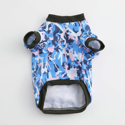 Mājdzīvnieku suņu maskēšanās kapucis jauks silts mājdzīvnieku džemperis T-krekls Pavasara un rudens apģērbi Mīksti un ērti suņu apģērbu piederumi