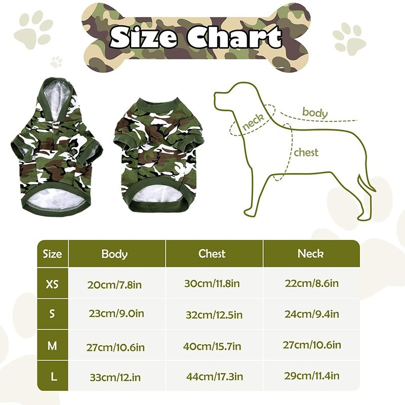 Mājdzīvnieku suņu maskēšanās kapucis jauks silts mājdzīvnieku džemperis T-krekls Pavasara un rudens apģērbi Mīksti un ērti suņu apģērbu piederumi