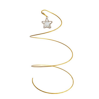1 БР. Торта, украсена със златни, сребърни кристални звезди Кръгове Дървета на желанията Рокля Орнаменти Поставка за торта Декорация на рамка