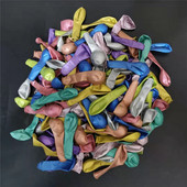 10/30 DB 5 hüvelykes vastag fém latex léggömbök esküvői születésnapi parti dekorációs kellékek évfordulója