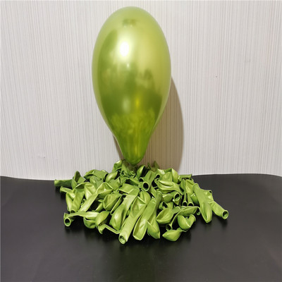 10/30 DB 5 hüvelykes vastag fém latex léggömbök esküvői születésnapi parti dekorációs kellékek évfordulója