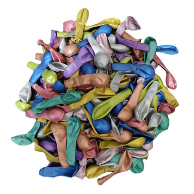 10/30 DB 5 hüvelykes vastag fém latex léggömbök esküvői születésnapi parti dekorációs kellékek évfordulója