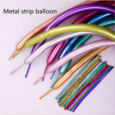 30 de bucăți îngroșat multicolor bandă balon răsucire spirală metal rachetă nuntă bar KTV petrecere de aniversare decorațiuni consumabile 1,8 g