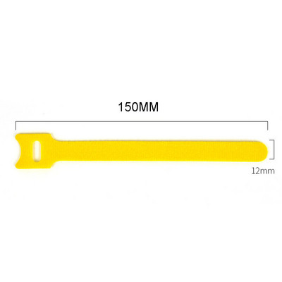 20Pcs 15/20CM Δεσμοί καλωδίων Επαναχρησιμοποιήσιμος με γάντζο και βρόχο Κορδόνι Διοργανωτής συρμάτινων δεσμών Πανί μικροϊνών Οργανωτής διαχείρισης καλωδίων