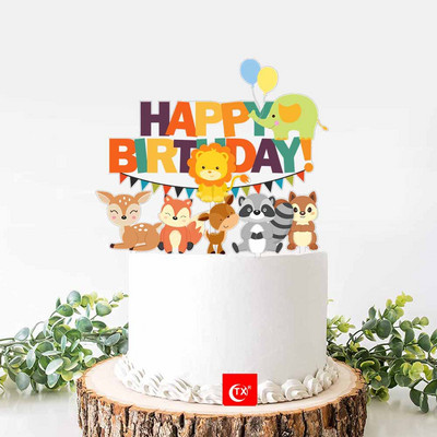 Ő vagy ő születésnapi tortasütők fiú vagy lány festett akril torta zászlók babazuhany születésnapi buli tortasütés dekor Ő vagy ő