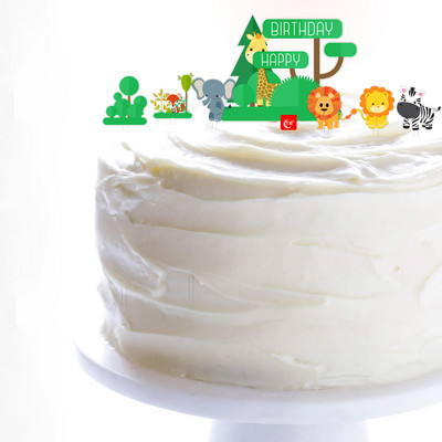 Ő vagy ő születésnapi tortasütők fiú vagy lány festett akril torta zászlók babazuhany születésnapi buli tortasütés dekor Ő vagy ő