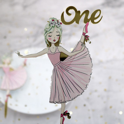 Ő vagy ő születésnapi tortasütők fiú vagy lány festett akril torta zászlók babazuhany születésnapi buli tortasütés dekor Ő vagy ő