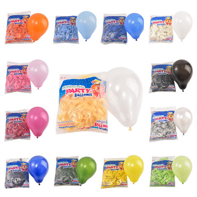 PARTY Way Balon rotund din latex mat de 5 inch Aspect de fundal pentru petrecere de naștere de nuntă Decorare de aniversare Balon mic 50/100 buc