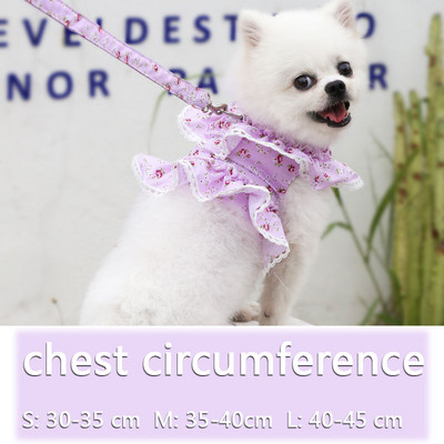 Pet Dog Cat Sailor Stripes mellény hálós hám és póráz szett Chihuahua Puppy Légáteresztő kisállat sötétkék hám mellény