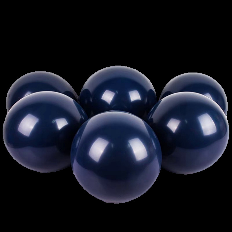 20 db 12 hüvelykes esküvői születésnapi parti babazuhany dekoráció sötétkék latex léggömb