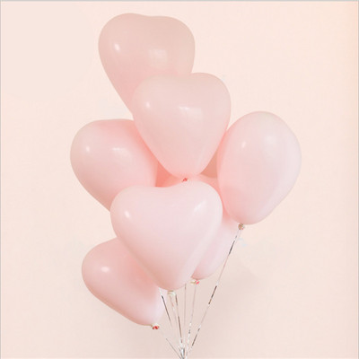 30/50 darab 10 hüvelykes esküvői ajánlat Valentin-napi születésnapi parti dekoráció Love makaron szív alakú latex léggömb