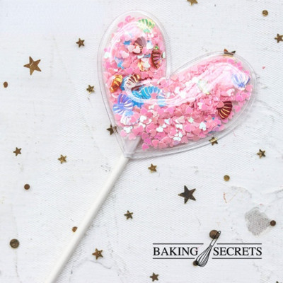 3 buc Sirenă Paiete Cake Topper Baby Shower Decor pentru Tort Albastru Roz Stea Shell Ocean Cupcake Toppers Ziua Nașterii Nunta