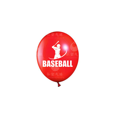 Beisbola ballīšu komplekts, 12 collu lateksa balons, sporta tēmas bērnu duša dzimšanas dienas dekorācija, 12 gab.