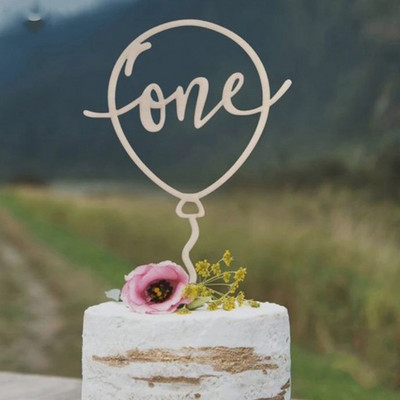 Fából készült tortafedeles születésnapi parti újszülött 1. első születésnapi babaváró gyerekparti egy évfordulós tortafedő dekorációk