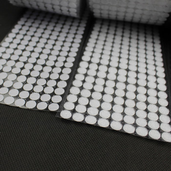 450Pairs 10mm αυτοκόλλητη ταινία στερέωσης Dots Nylon Polyester Hook and Loop Magic αυτοκόλλητο στρογγυλή ισχυρή αυτοκόλλητη ταινία στερέωσης