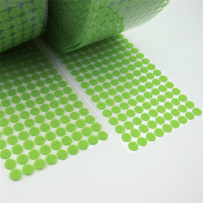 450 paari 10 mm isekleepuv kinnitusteip, täppidega nailon polüester konks ja silmus maagiline kleebis ümmargune tugev isekleepuv kinnitusteip