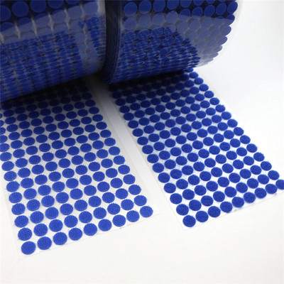 450 paari 10 mm isekleepuv kinnitusteip, täppidega nailon polüester konks ja silmus maagiline kleebis ümmargune tugev isekleepuv kinnitusteip