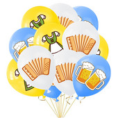 Beer Party Németország München Októberi Sörfesztivál Party dekorációs jelenet Latex léggömbkészlet