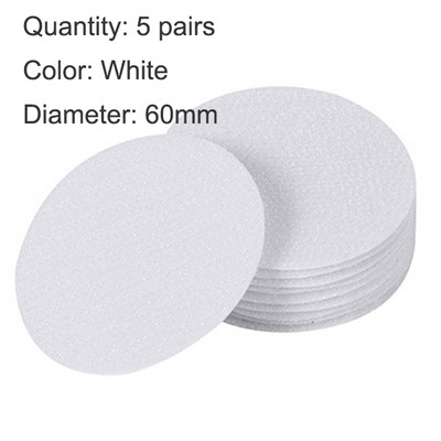 5-30 pāri/partija 60 mm spēcīgs pašlīmējošs stiprinājums mājsaimniecības pretslīdēšanas uzlīmes āķis un cilpas Dīvāna paklāja stiprinājuma punkti Līme